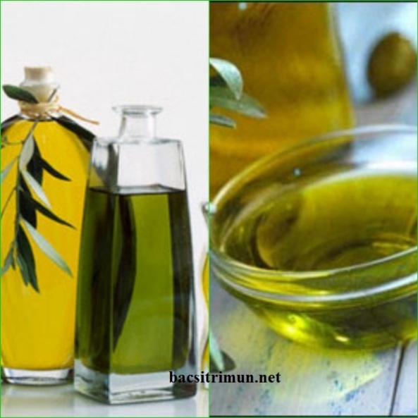 Trị mụn cám hiệu quả bằng cách rửa mặt với dầu oliu(olive)